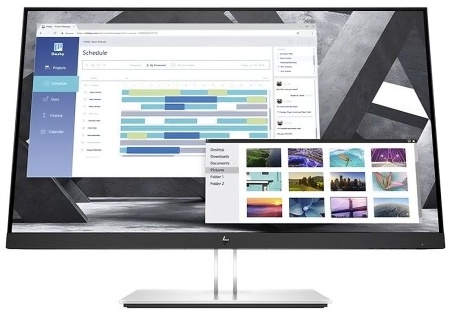 Монитор HP E27q G4 27 Monitor 2560x1440, 16:9, IPS, 250 cd/m2, 1000:1, 5ms, 178°/178°, VGA, HDMI, USB, DisplayPort, Silver (нет евровилки, опция)