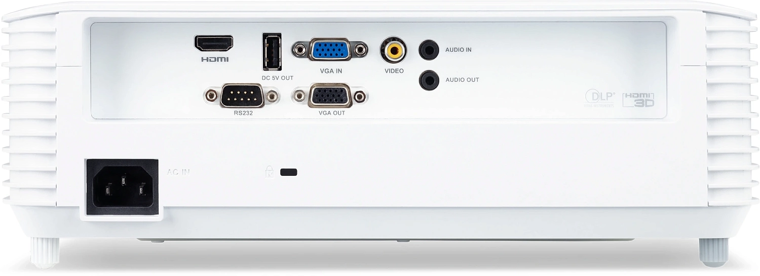 Проектор Acer S1386WH DLP 3600Lm LS (1280x800) 20000:1 ресурс лампы:5000часов 2xHDMI 2.8кг
