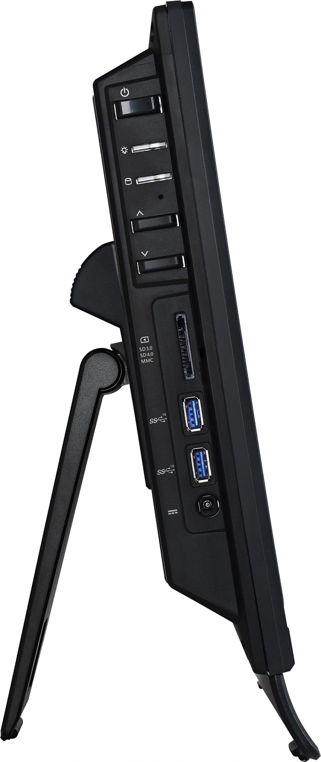 Моноблок MSI Pro AP162T ADL-083XRU 15.6" Full HD Touch N100 (0.8) 8Gb SSD500Gb UHDG CR без ОС 2xGbitEth WiFi BT 65W клавиатура мышь Cam черный 1920x1080