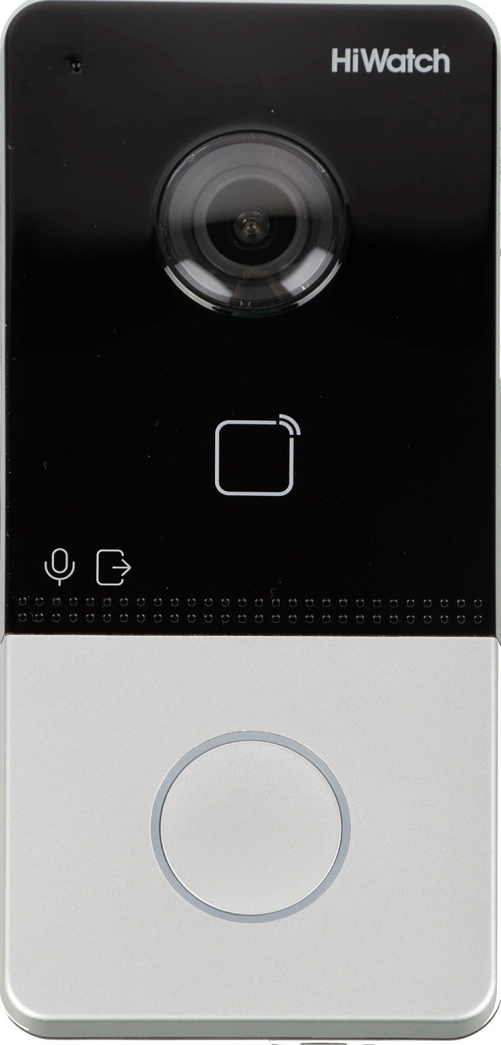 Комплект домофона HiWatch DS-D100IKWF(B) белый