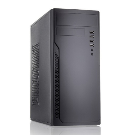 FL-301-FZ450R-U32 ATX case, black, w/PSU 450W 12cm, w/2xUSB2.0+2xUSB3.0, w/pwr cord, w/o FAN