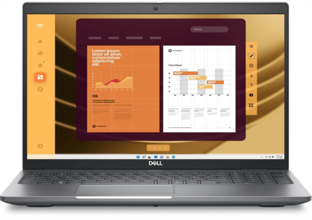 Ноутбук без сумки DELL Latitude 5550 Core Ultra 5 125U 15.6" FHD 16GB (2x8GB) DDR5,512GB SSD Intel Graphics,No Backlit,Linux,2y gray,1,6kg KB Eng