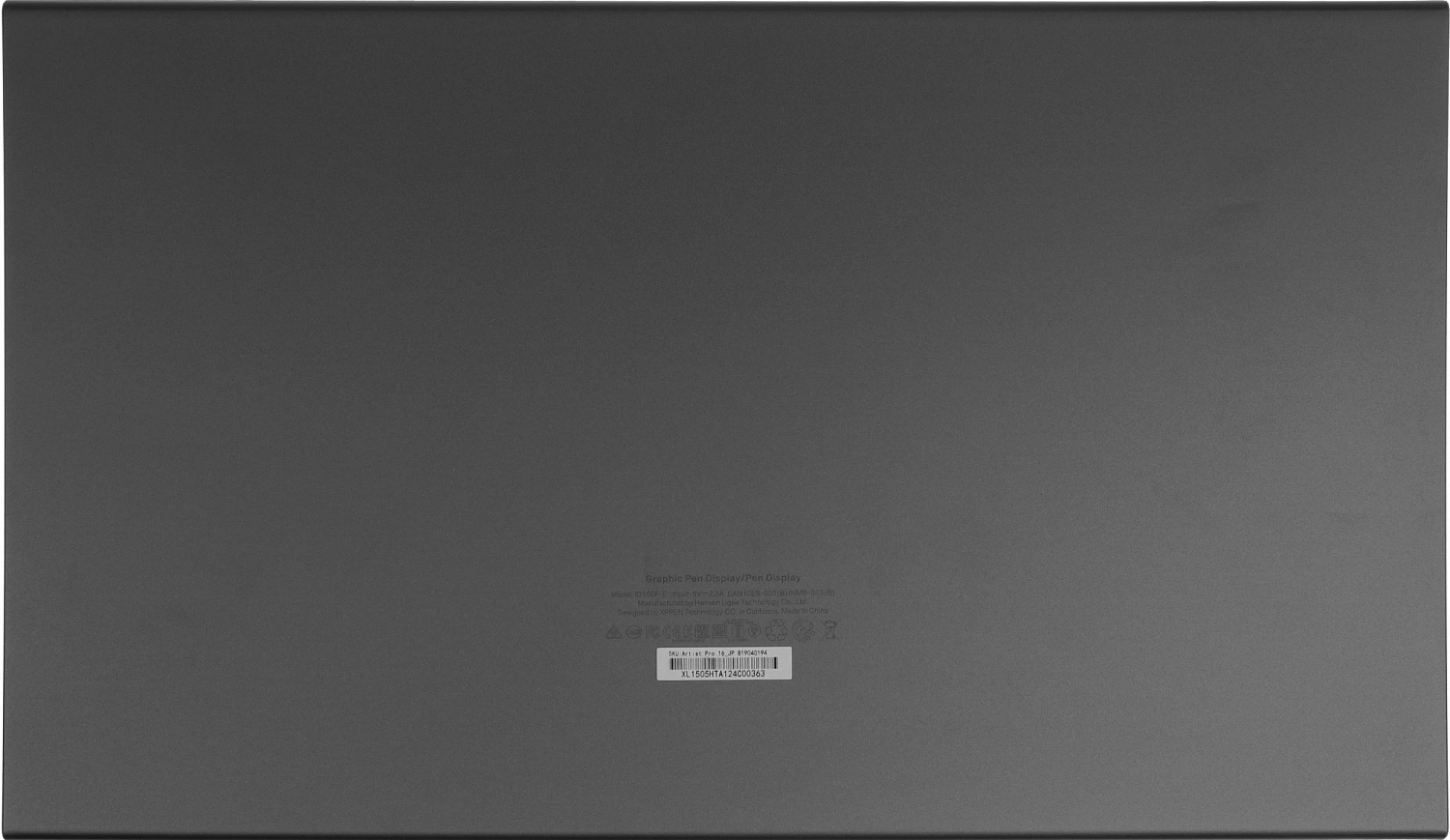 Графический планшет-монитор XPPen Artist Pro 16 LED USB Type-C черный