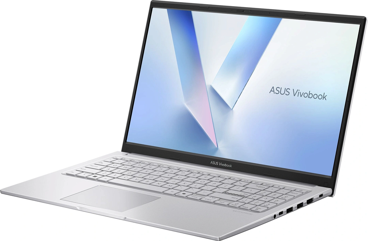 Ноутбук Asus Vivobook 15 X1504MA-BQ643 Core 3 310 16Gb SSD512Gb Intel Graphics 15.6" IPS FHD (1920x1080) без ОС silver WiFi BT Cam (90NB17I2-M01340)