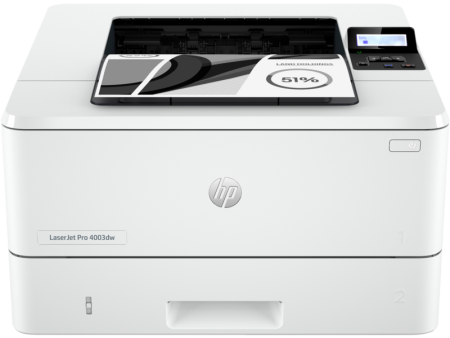 Принтер лазерный HP LaserJet Pro 4003dw (2Z610A) A4 Duplex Net WiFi белый