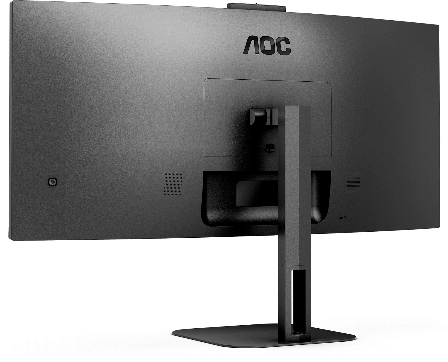 Монитор 34" AOC CU34V5CW Curved 3440x1440 100Гц VA LED 16:9 4(1)ms HDMI DP USB-C/4xUSB3.2 20M:1 3000:1 178/178 300cd WebcamTilt HAS Swivel Speakers 2*5W Black