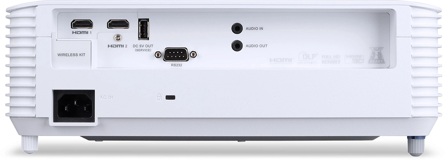 Проектор Acer H6546KI DLP 5200Lm LS (1920x1080) 17000:1 ресурс лампы:5000часов 1xUSB typeA 2xHDMI 2.95кг