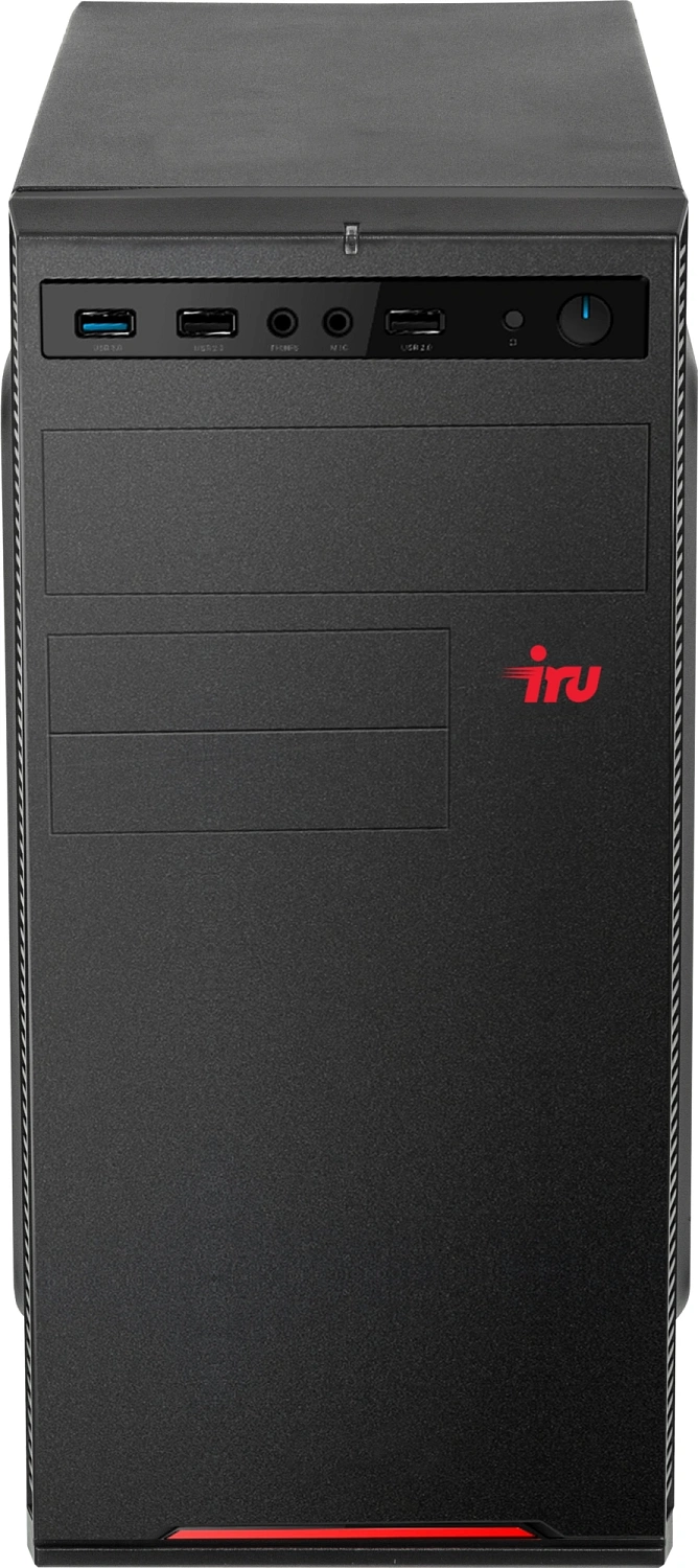 ПК IRU Planio 310H6SE MT i3 12100F (3.3) 8Gb SSD256Gb GT610 2Gb без ОС GbitEth 400W черный (RUS) (2187985)