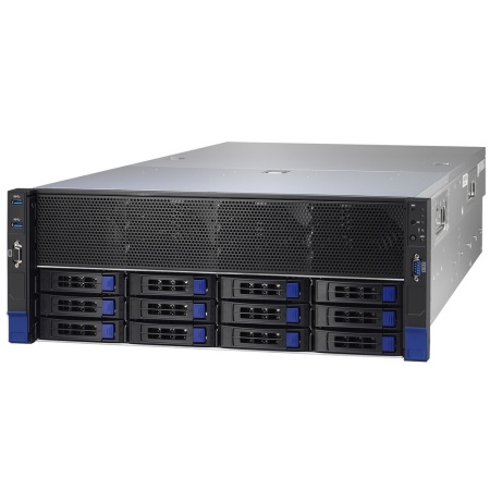 TYAN B7119F83V12HR-2T-NS 4U GPGPU server:Support Intel Dual-Socket Xeon Scalable processors,DDR4 "2666MHz RDIMMx24 slots,10 double width PCIe Gen.3x16 slots,Intel X550-BT2 dual port 10Gb RJ45 on board,4800W(3+1) redundant PSU,3.5"x12 SATA 6Gb hot swap hd