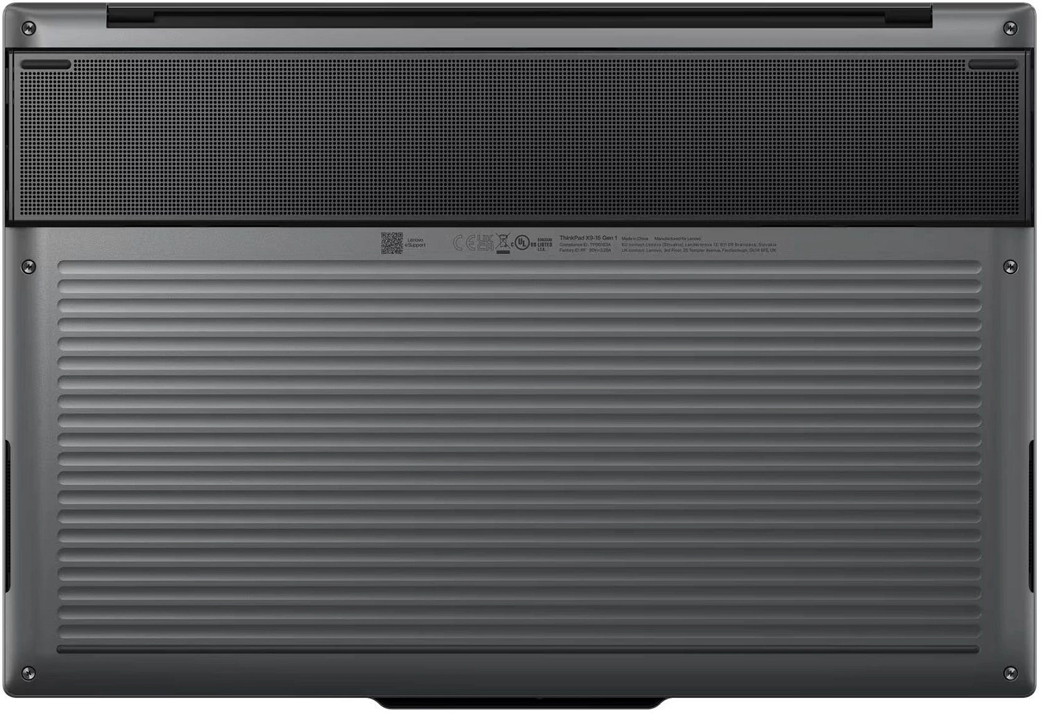 Ноутбук Lenovo ThinkPad X9-15 G1 Aura Core Ultra 7 258V 32Gb SSD1Tb Intel Arc 140V 15.3" OLED Touch 2.8K (2880x1800) Windows 11 Pro grey WiFi BT Cam (21Q60008GQ)