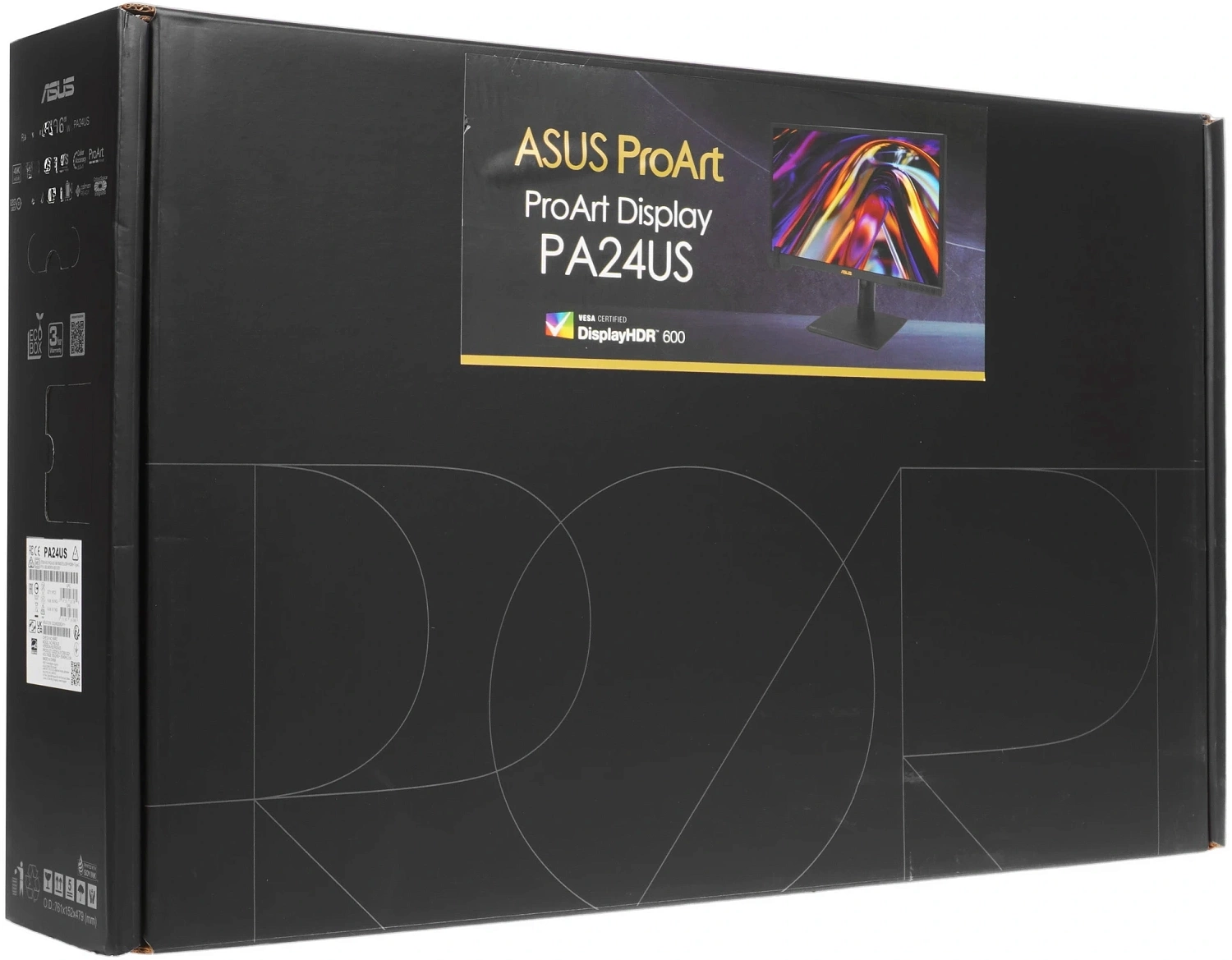 Монитор Asus 23.6" ProArt PA24US черный IPS LED 5ms 16:9 HDMI M/M матовая HAS Piv 1000:1 350cd 178гр/178гр 3840x2160 60Hz DP Quad 4K (2160p) USB 6кг