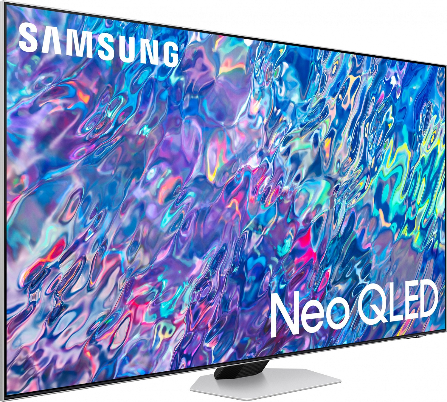 Телевизор QLED Samsung 75" QE75QN85BAUXCE Q черный/серебристый 4K Ultra HD 100Hz DVB-T2 DVB-C DVB-S2 USB WiFi Smart TV (RUS)