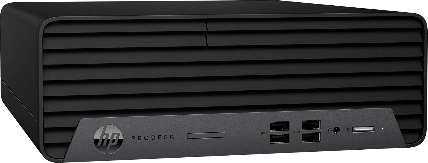 ПК HP ProDesk 400 G7 SFF i5 10500 (3.1) 8Gb SSD512Gb UHDG 630 DVDRW CR Free DOS GbitEth 210W kbNORUS мышь клавиатура черный (293Z2EA)