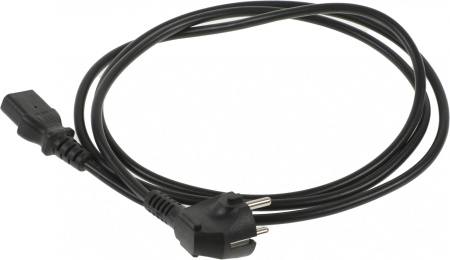 Шнур питания Rem R-10-Cord-C13-S-1.8 C13-Schuko проводник.:3x1мм2 1.8м 220В 10А (упак.:1шт) черный