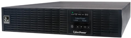 Источник бесперебойного питания CyberPower OL3000ERTXL2U Online 3000VA/2700W USB/RS-232/Dry/EPO/SNMPslot/RJ11/45/ВБМ (8 IEC С13, 1 IEC C19) (незначительное повреждение коробки)