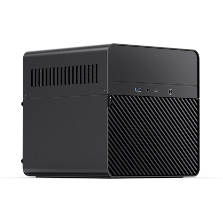 Корпус JONSBO N2 Black без БП, mini-ITX, SFX, черный