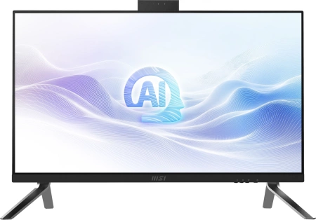 Моноблок MSI Modern AM273Q AI 1UM-047XRU 27" WQHD Core Ultra 5 125U (1.3) 16Gb SSD512Gb Graphics noOS GbitEth WiFi BT 120W клавиатура мышь Cam черный 2560x1440