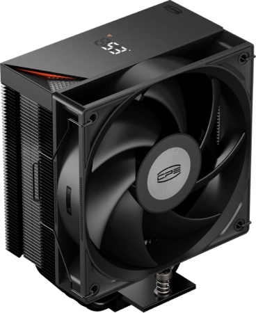 Устройство охлаждения(кулер) PcCooler RT500 Digital Soc-AM5/AM4/1200/1700/1851 черный 4-pin 32dB Al+Cu LCD 240W Ret (RT500-BKNWYL-GL)
