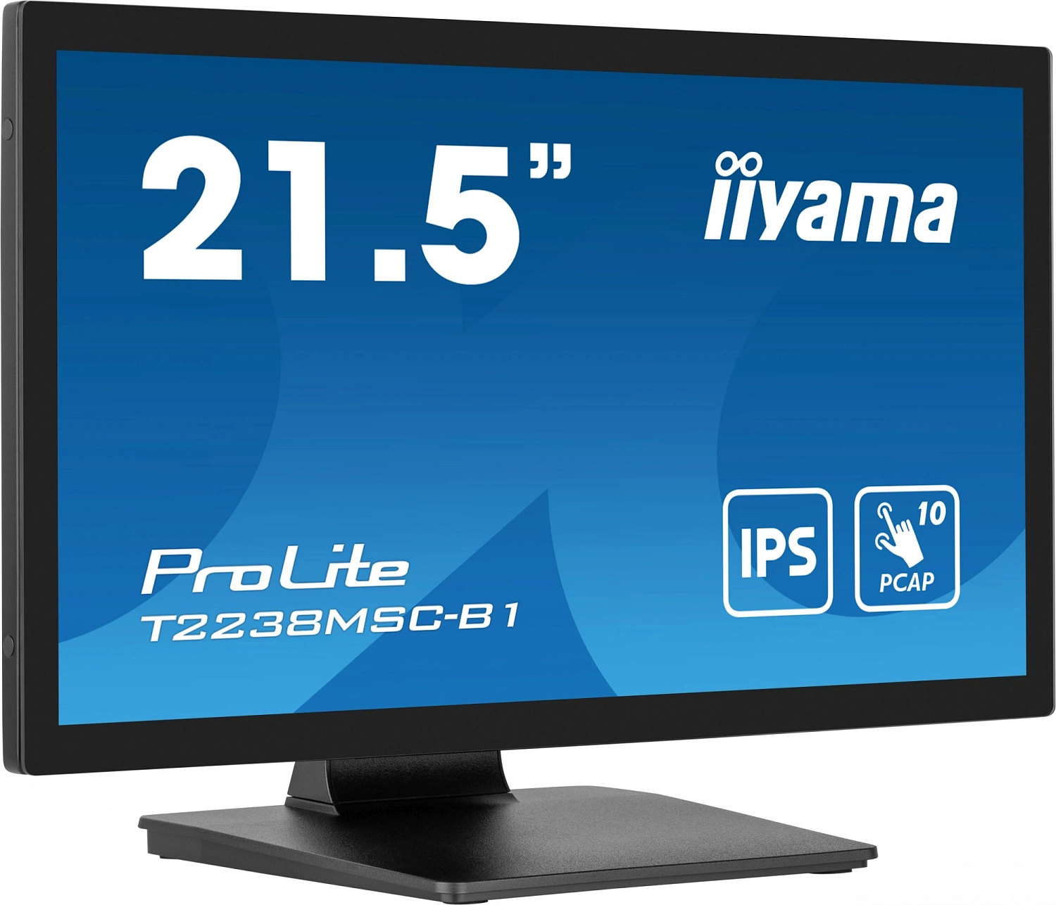 Монитор Iiyama 21.5" ProLite T2238MSC-B1 черный IPS LED 5ms 16:9 HDMI M/M матовая 1000:1 600cd 178гр/178гр 1920x1080 DP FHD USB Touch 6.8кг