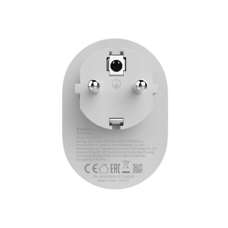 Розетка умная Xiaomi Smart Plug 2 EU ZNCZ302KK (BHR6868EU)