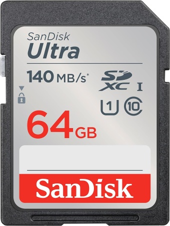 Флеш карта SDXC 64GB Sandisk SDSDUNB-064G-GN6IN Ultra