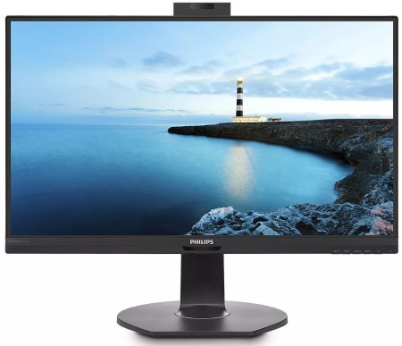 Монитор Philips 27" 272B7QUBHEB черный IPS LED 16:9 HDMI M/M Cam матовая HAS Piv 350cd 178гр/178гр 2560x1440 76Hz DP QHD USB 7.52кг