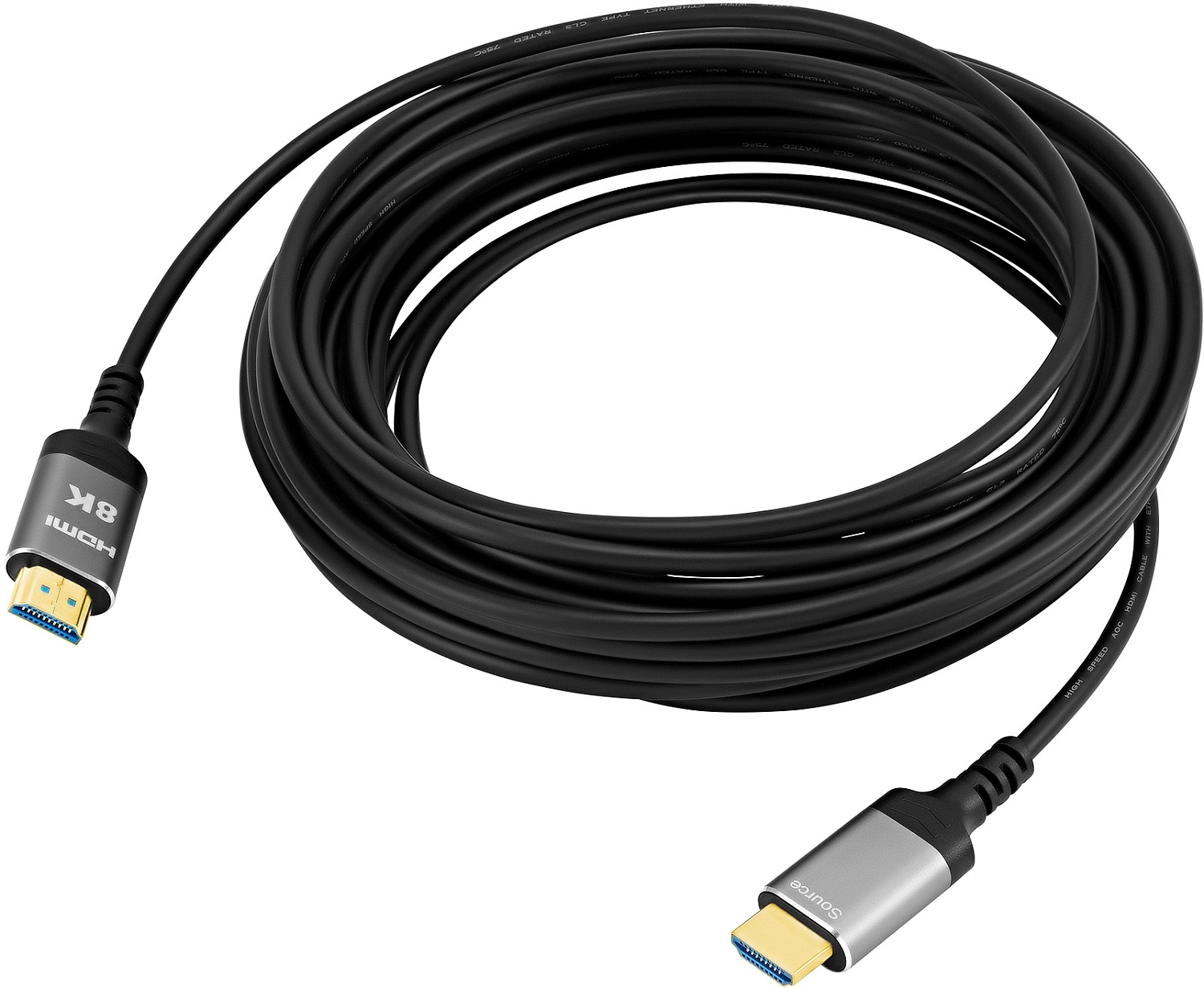 Кабель аудио-видео Digma HDMI (m)/HDMI (m) 70м. позолоч.конт. черный (HDMI-AOC2.1-70)
