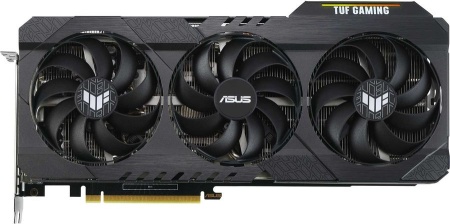 Видеокарта Asus PCI-E 4.0 TUF-RTX3060-O12G-V2-GAMING LHR NVIDIA GeForce RTX 3060 12288Mb 192 GDDR6 1852/15000 HDMIx2 DPx3 HDCP Ret