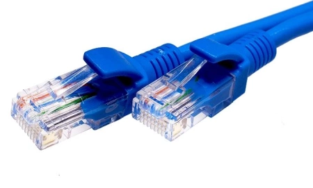 Патч-корд Suprlan 10-0148 UTP RJ-45 вил.-вилка RJ-45 кат.5E 2м синий LSZH 0.483AWG