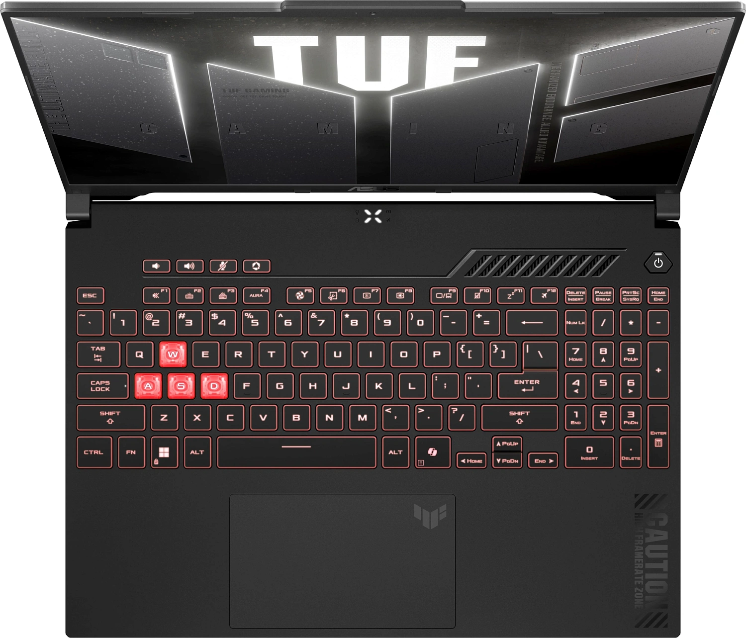 Ноутбук Asus TUF Gaming A16 FA607NUG-RL161 Ryzen 7 7445HS 16Gb SSD512Gb NVIDIA GeForce RTX4050 6Gb 16" IPS WUXGA (1920x1200) без ОС grey WiFi BT Cam (90NR0MU3-M009R0)