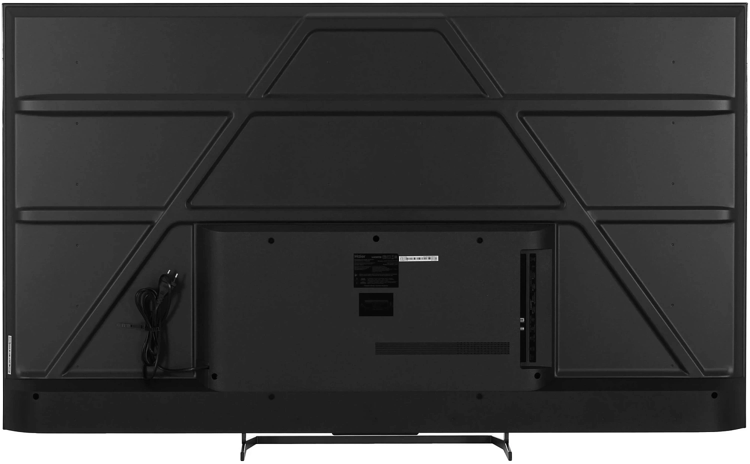 Телевизор QLED Haier 65" Smart TV S6 Frameless серый 4K Ultra HD 144Hz MEMC DVB-T DVB-T2 DVB-C DVB-S DVB-S2 USB WiFi Smart TV