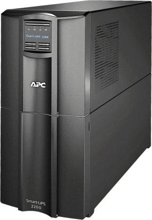 Источник бесперебойного питания APC Smart-UPS 2200VA/1980W, Line-Interactive, LCD, Out: 220-240V 8xC13 (4-Switched) 1xC19, SmartSlot, EPO, HS User Replaceable Bat, Black, 1 y.war.(REP: SMT2200I)