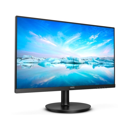 21.5" PHILIPS 221V8 (00/01) Black (VA, 1920x1080, D-sub+HDMI, 4 ms, 178°/178°, 250 cd/m, 3000:1, 75Hz) (760182)