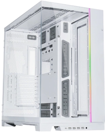 Корпус LIAN LI O11 Dynamic EVO XL White, Large Case: EATX(under 280mm)/ATX/MICRO-ATX/MINI-ITX, 4xUSB 3.0, 1xUSB Type-C, 1xAudio, Included Fans: none