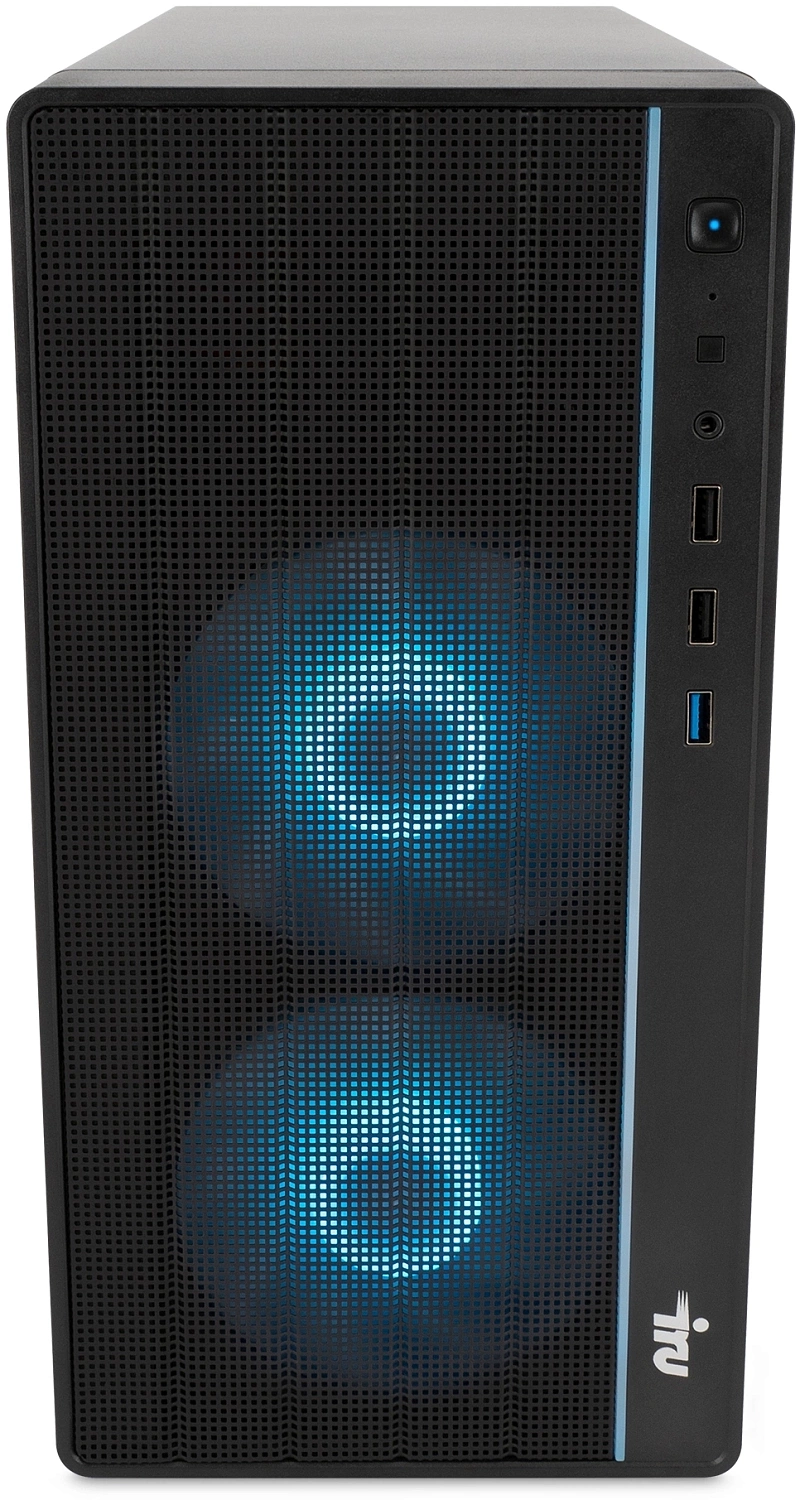 ПК IRU Game 510H6SEA MT i5 13400F (2.5) 16Gb SSD512Gb RTX3050 6Gb Free DOS GbitEth 600W черный (2074685)