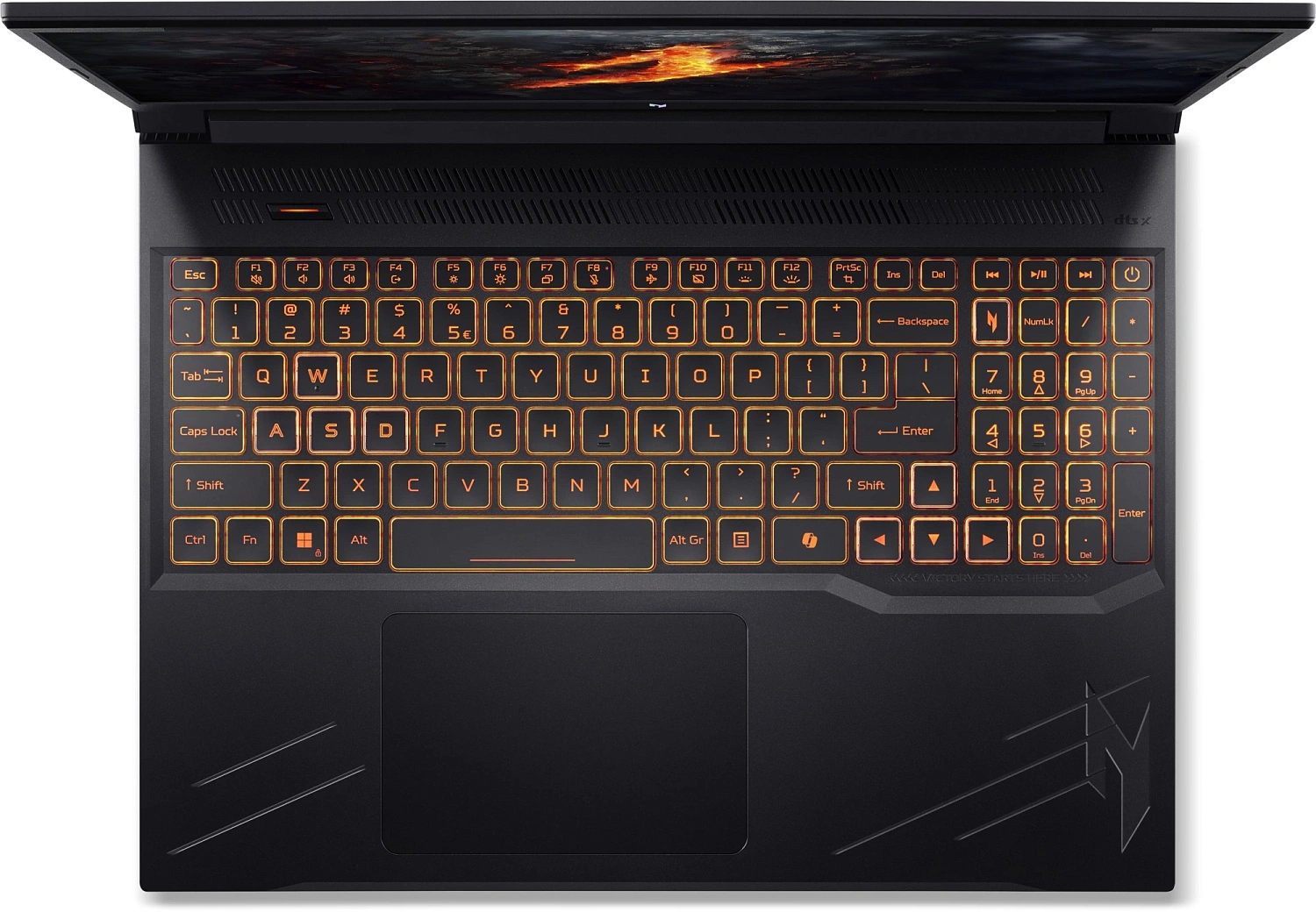 Ноутбук Acer Nitro V 16 ANV16-41-R7HN Ryzen 5 8645HS 16Gb SSD1Tb NVIDIA GeForce RTX4060 8Gb 16" IPS WUXGA (1920x1200) без ОС black WiFi BT Cam (NH.QRUCD.005)