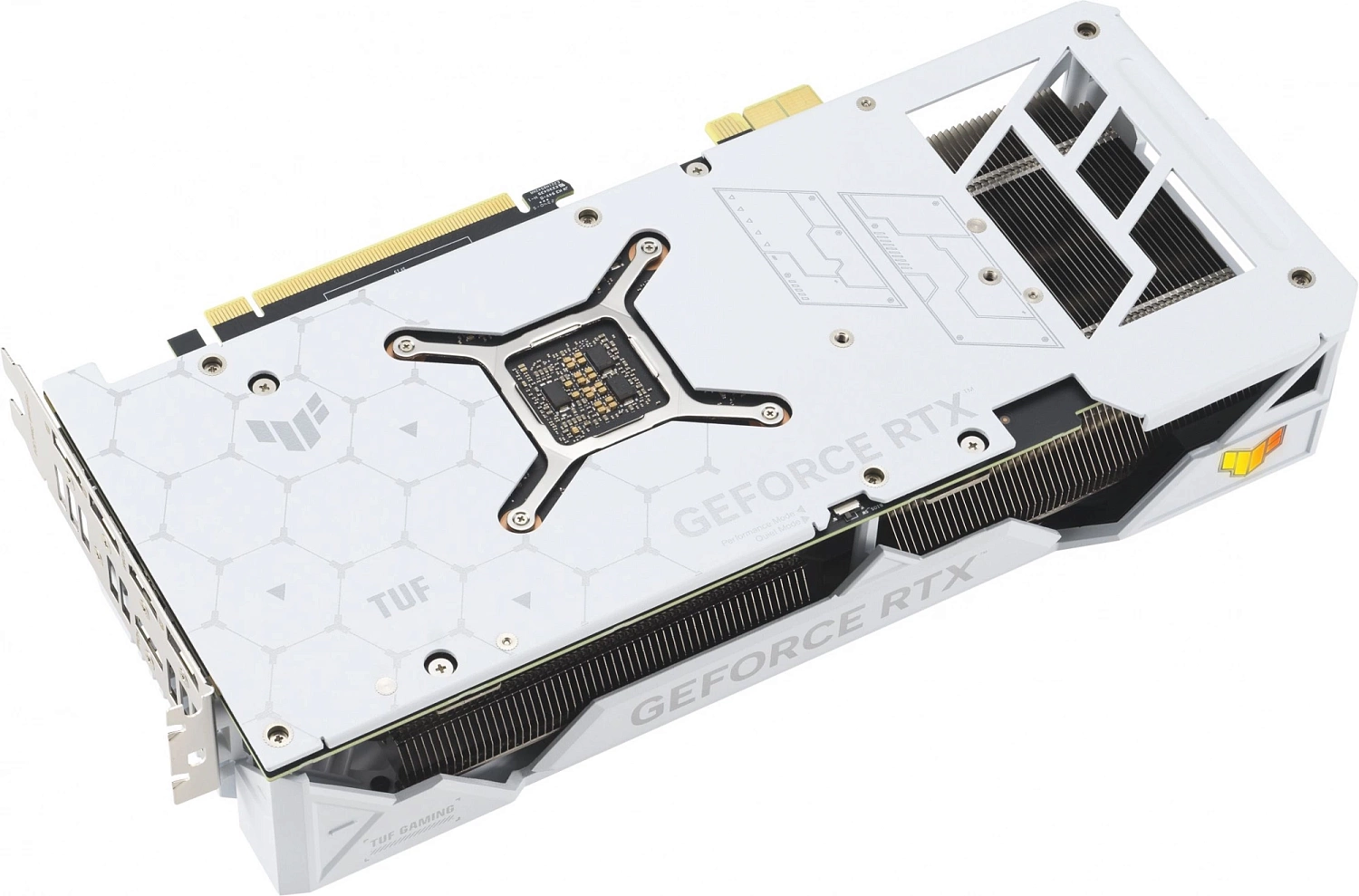 Видеокарта Asus PCI-E 4.0 TUF-RTX4070TIS-16G-BTF-WHITE NVIDIA GeForce RTX 4070TI Super 16Gb 256bit GDDR6X 2610/21000 HDMIx2 DPx3 HDCP Ret