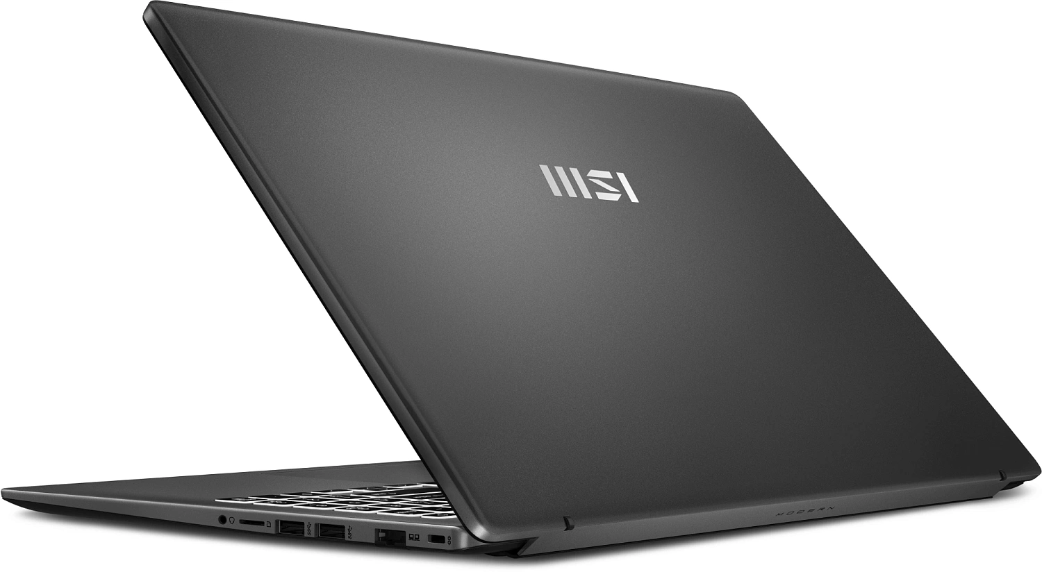 ноутбук MSI Modern 15 F1MG Core 7 150U 15.6" FHD (1920*1080),IPS,DDR4 16GB (16GB*1) 512GB SSD Intel Graphics,backlight,46.8Wh,1.7kg,1y,Dos,Platinum Gray