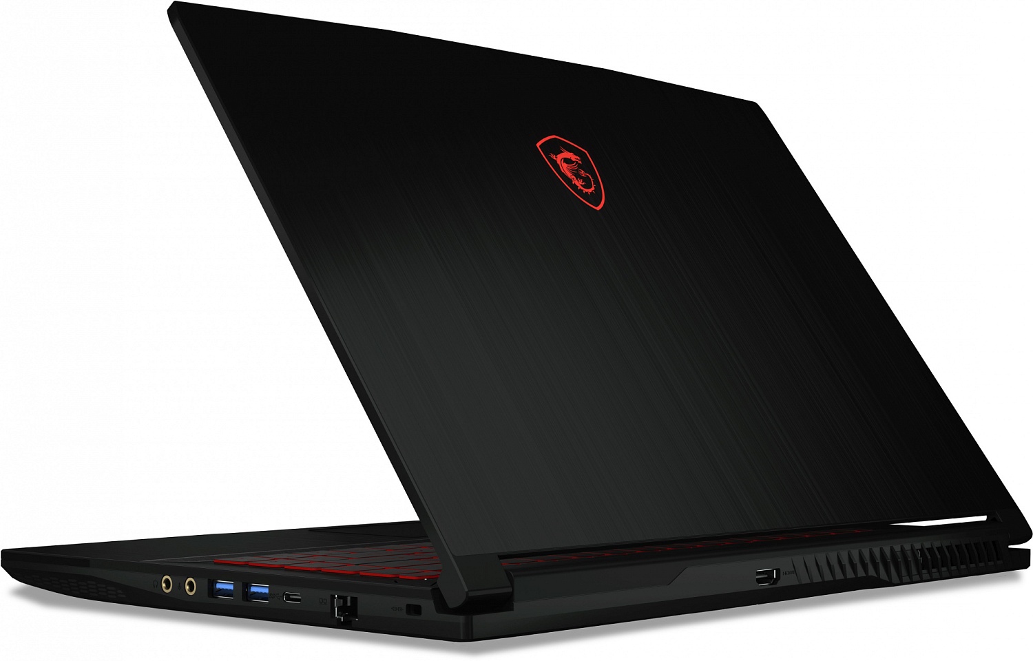 Ноутбук MSI GF63 Thin 11UCX-1606XRU Core i5 11400H 8Gb SSD256Gb NVIDIA GeForce RTX 2050 4Gb 15.6" IPS FHD (1920x1080) Free DOS black WiFi BT Cam (9S7-16R612-1606)