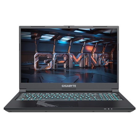 Ноутбук Gigabyte G5 Core i5 12500H 16Gb SSD512Gb NVIDIA GeForce RTX4050 6Gb 15.6" IPS FHD (1920x1080) Windows 11 Home black WiFi BT Cam (MF-E2KZ313SH)