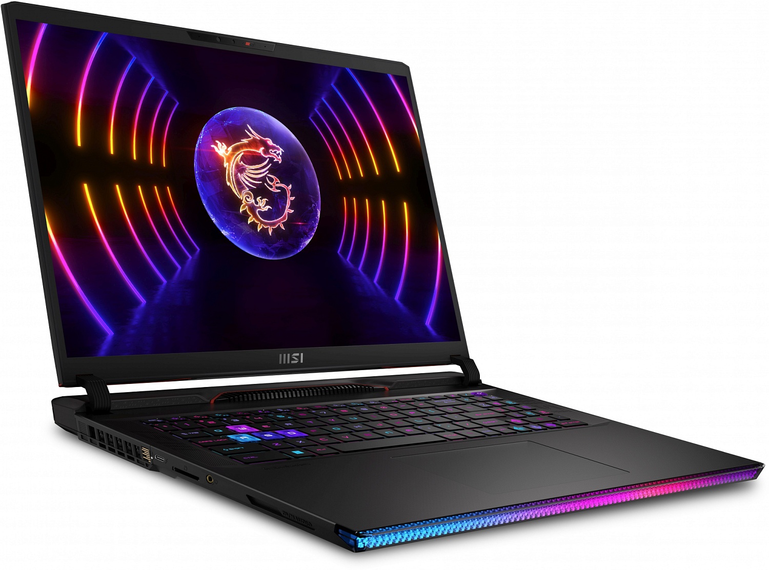 Ноутбук MSI Raider GE78HX 13VH-214RU Core i7 13700HX 32Gb SSD1Tb NVIDIA GeForce RTX4080 12Gb 17.3" IPS QHD+ (2560x1600) Windows 11 Home black WiFi BT Cam (9S7-17S111-214)