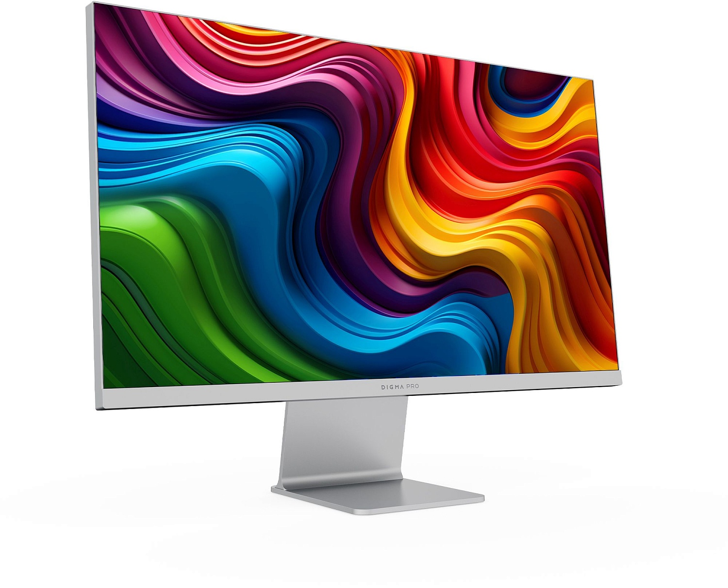 Монитор Digma Pro 27" Art M серебристый IPS LED 5ms 16:9 HDMI M/M матовая 500cd 178гр/178гр 5120x2880 60Hz DP 5K USB 5.7кг