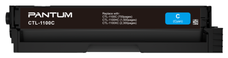 Картридж лазерный Pantum CTL-1100HC голубой (1500стр.) для Pantum CP1100/CP1100DW/CM1100DN/CM1100DW/CM1100ADN/CM1100ADW