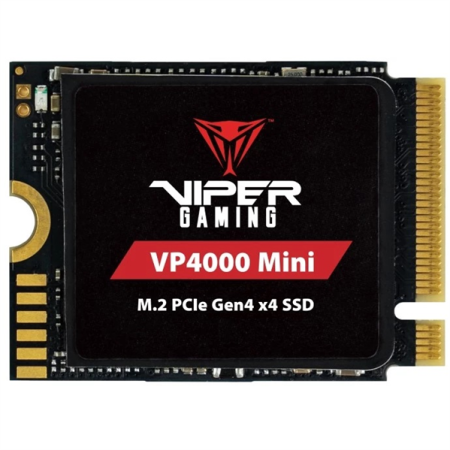 Твердотельный накопитель Patriot Viper VP4000 Mini 1TB M.2 2230 NVMe PCIe 4.0 x4 R5000/W3500 TBW 250TB DRAM-Buffered 3D NAND TLC