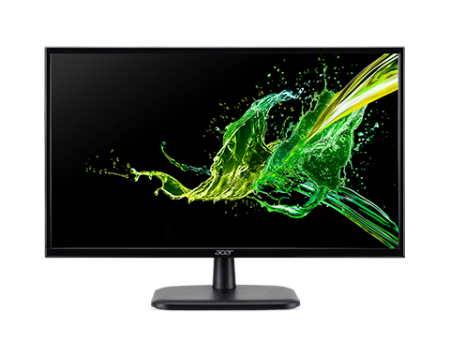 Монитор 23,8" ACER  EK240YCbi  VA,  1920x1080, 75Hz, 5ms , 178°/178°, 250nits,  1xVGA + 1xHDMI(1.4) + Audio Out,Black,  FreeSync (существенное повреждение коробки)