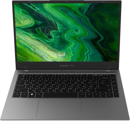 Ноутбук Digma Pro Fortis Core i3 1005G1 8Gb SSD512Gb Intel UHD Graphics 14.1" IPS FHD (1920x1080) Windows 11 Professional grey WiFi BT Cam 4000mAh (DN14P3-8DXW01)