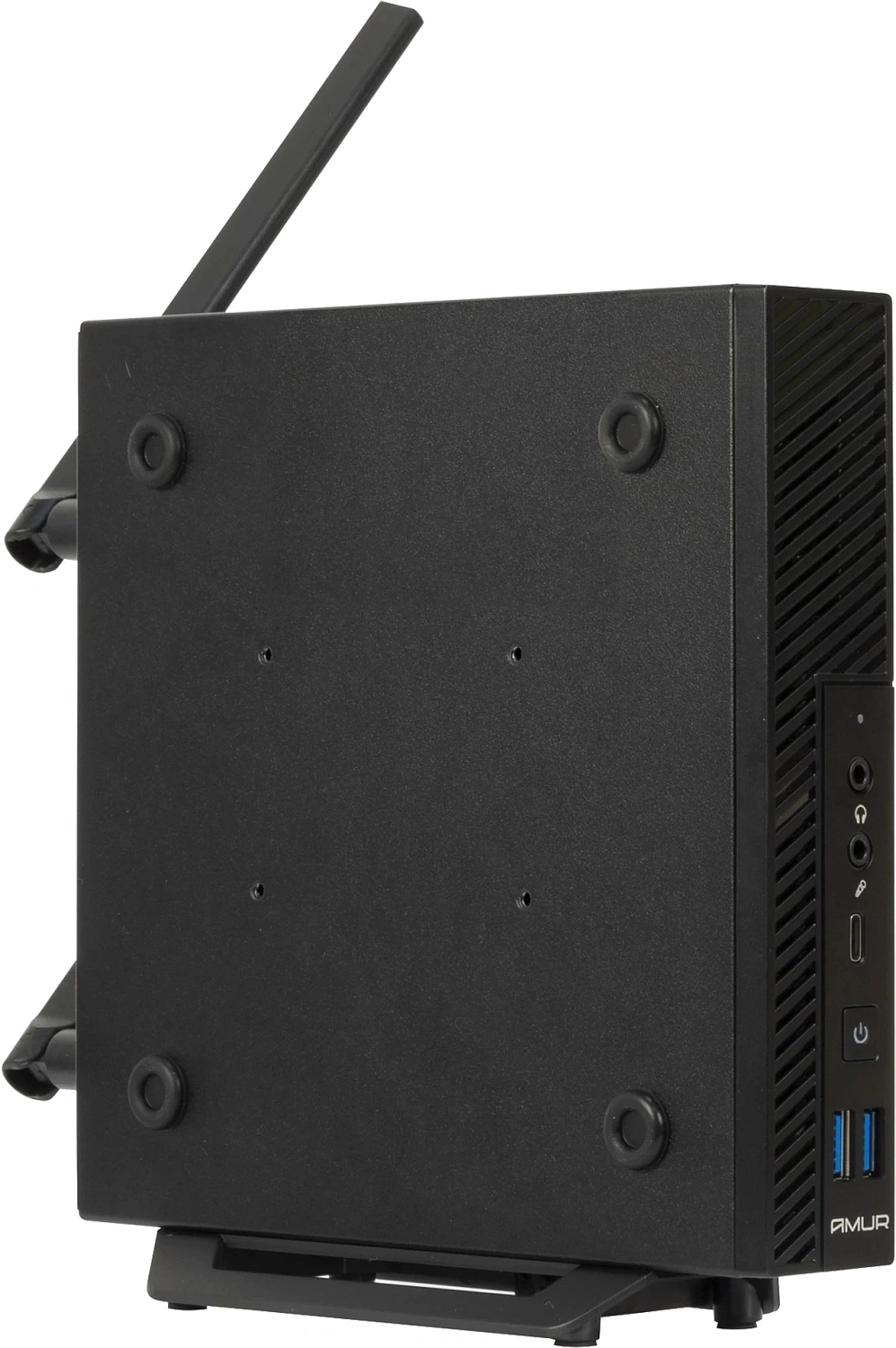 ПК Мини Amur Финвал H6I12 i5 12400 (2.5) 8Gb SSD256Gb UHDG 730 FreeDOS GbitEth WiFi BT мышь клавиатура черный (RUS) (2117524)