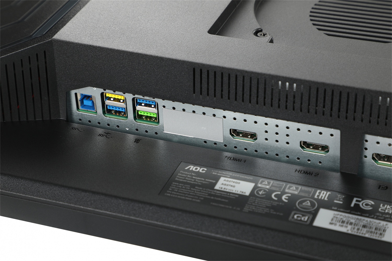 Монитор LCD 27'' [16:9] 2560х1440(WQHD) IPS, nonGLARE, 240 Hz, 450cd/m2, H178°/V178°, 1000:1, 1.07B, 1ms, 2xHDMI, DP, USB-Hub, Height adj, Pivot, Tilt, Swivel, Speakers, 3Y, Black