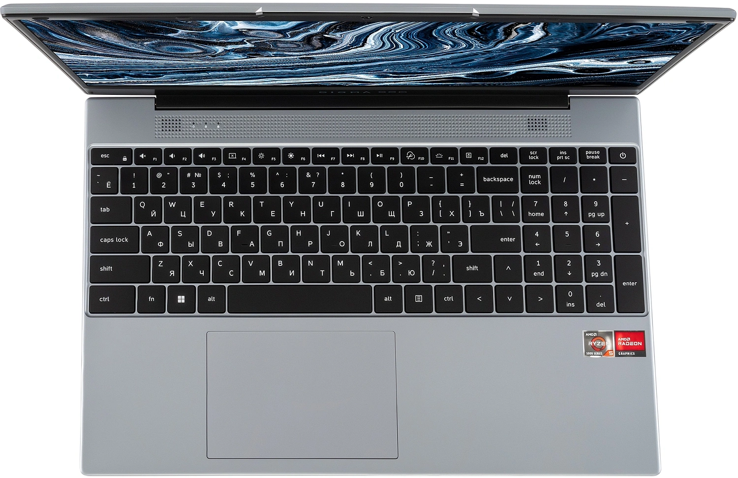 Ноутбук Digma Pro Breve Ryzen 5 Pro 5675U 8Gb SSD512Gb AMD Radeon 15.6" IPS FHD (1920x1080) Windows 11 Professional silver WiFi BT Cam 4500mAh (DN16N1-8CXW01)