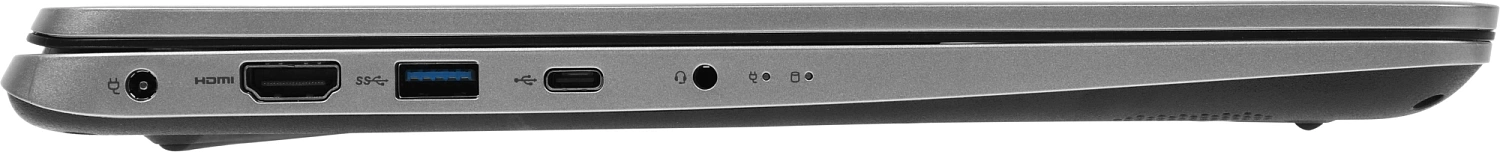 Ноутбук Maibenben M545 Pro Ryzen 5 Pro 4650U 8Gb SSD512Gb AMD Radeon 15.6" IPS FHD (1920x1080) Windows 11 Home silver WiFi BT Cam 4450mAh (M5451SB0HSRE1)